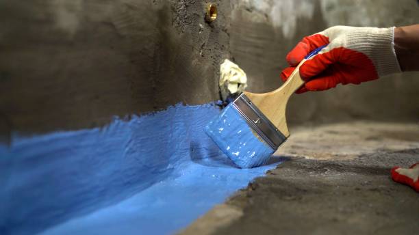 Large-scale Wet Basement Repair work completed in Alpharetta, GA by SJ Waterproofing Pros